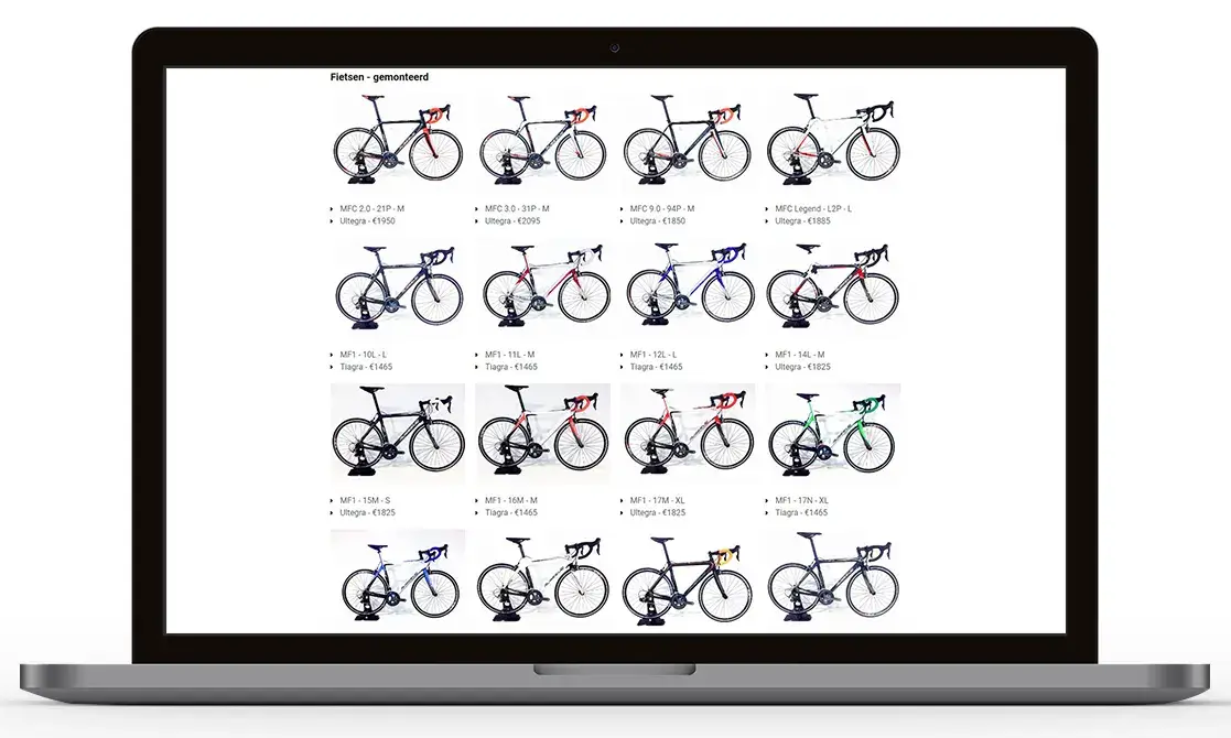 Webdesign Museeuw bikes