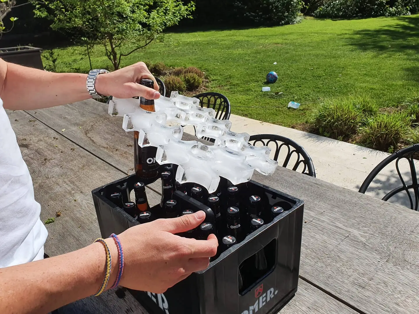 3D prototyping bierbak ijsblok