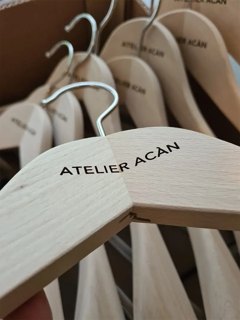 3D lasercutting kapstokken Atelier Acan