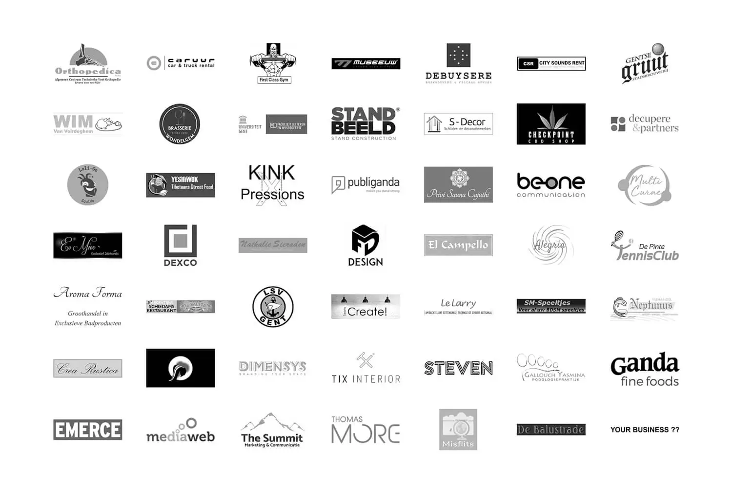 logo's klanten Knappe Websites Gent