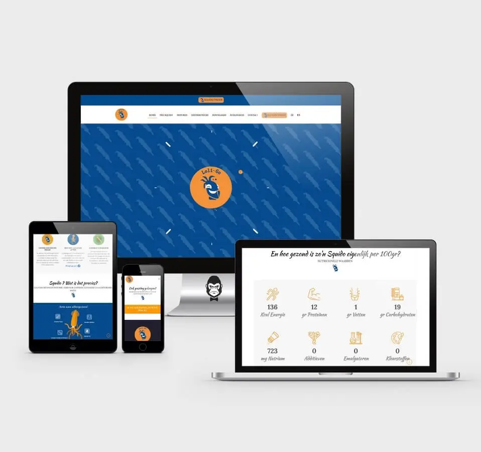 ontwerp website Loli-Go - webdesign Gent - Knappe Websites